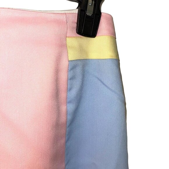 Doral Country Club By Quantum Skirt Womens Size Small S Pastel Colorblock Blue - Picture 3 of 9